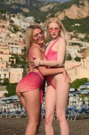 Stunning Blonde Besties Have Intense Threesome
